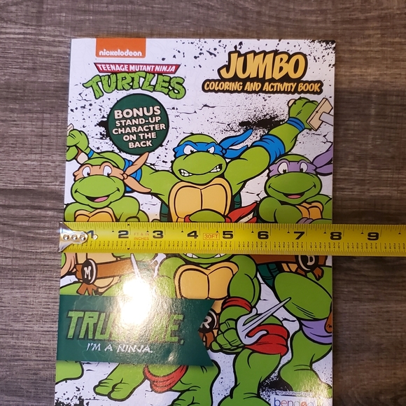 🍒🍒 TNMT Jumbo Coloring & Activity Book - Picture 7 of 7